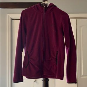 North face zip up jacket